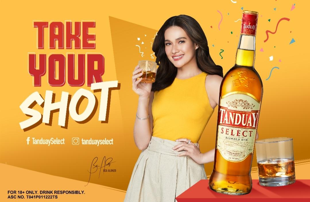 Bea Alonzo in a new Tanduay Select TVC invites you to “Take Your One